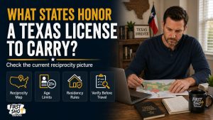 what states honor a Texas license to carry guide from First Shot Training